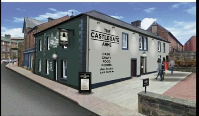 فندق The Castlegate Arms بنريث المظهر الخارجي الصورة